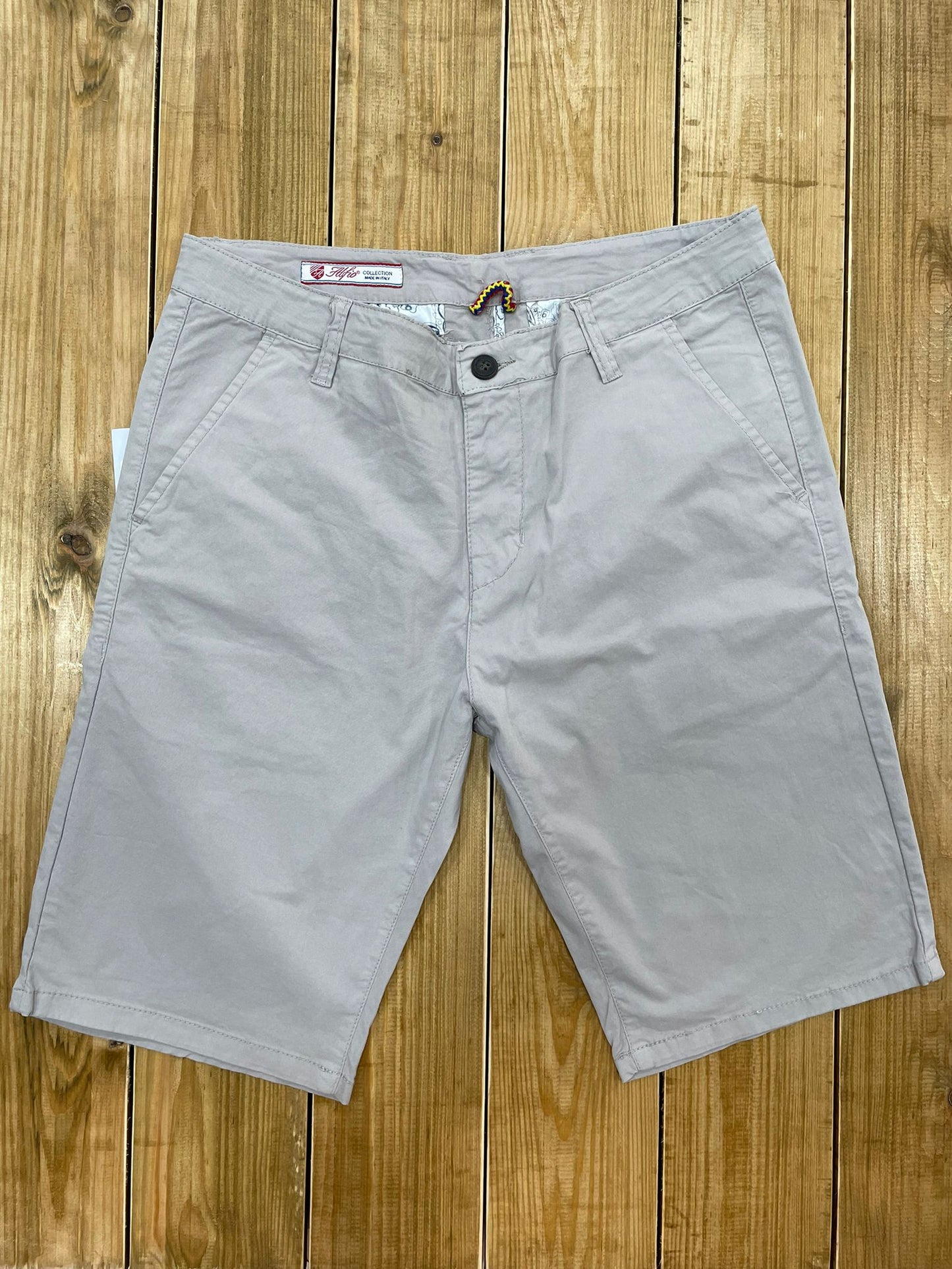 Bermuda Alfio Light Grey 3033