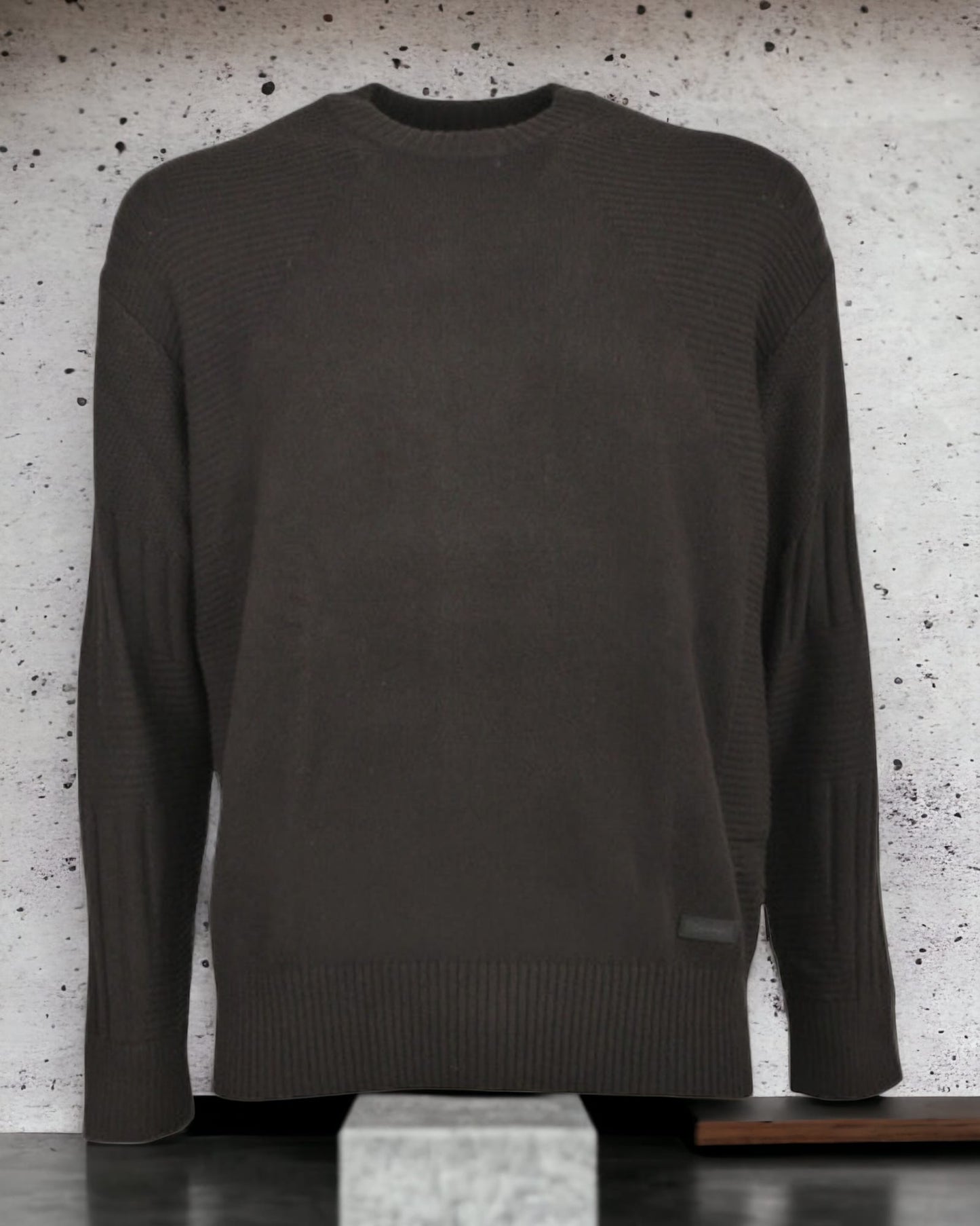 MAGLIA A GIRO UOMO CALVIN KLEIN ENIGINERED RIB SLEEV 1948