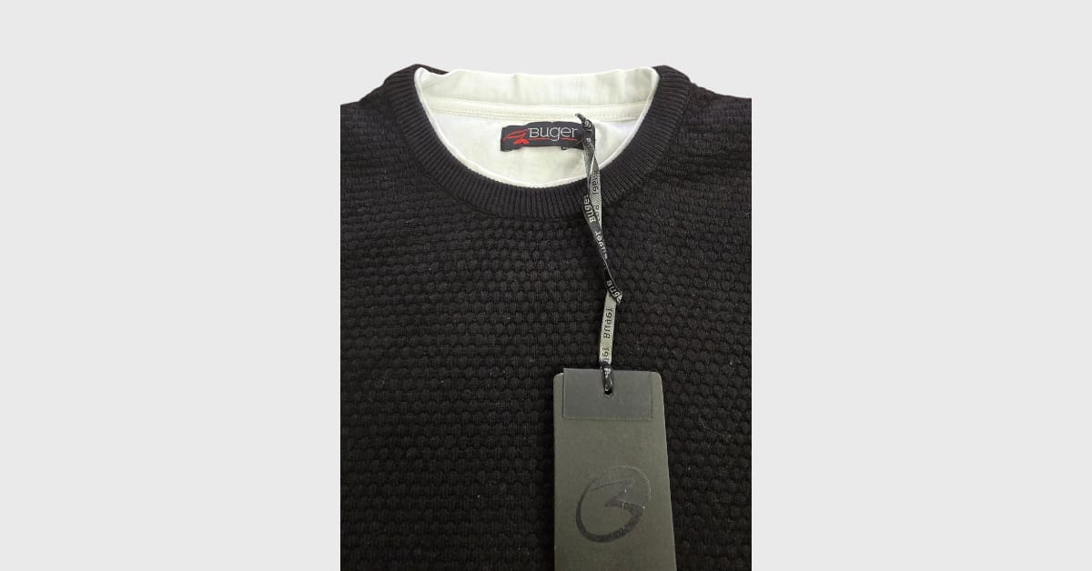 Pullover Buger Doppio collo 48005