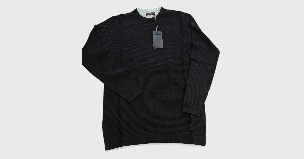 Pullover Buger Doppio collo 48005