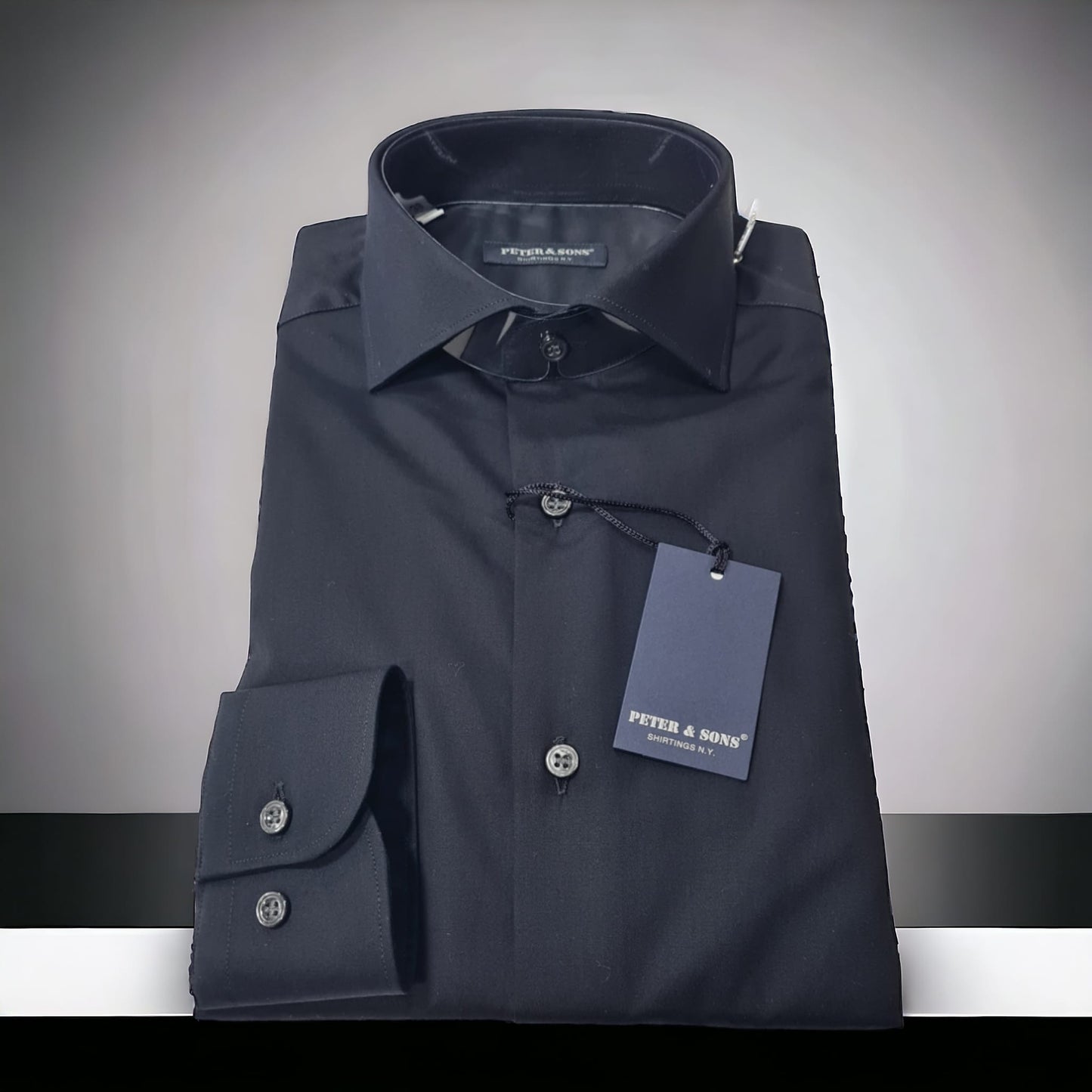 Camicia Peter & Sons Sito Nera P/E 24