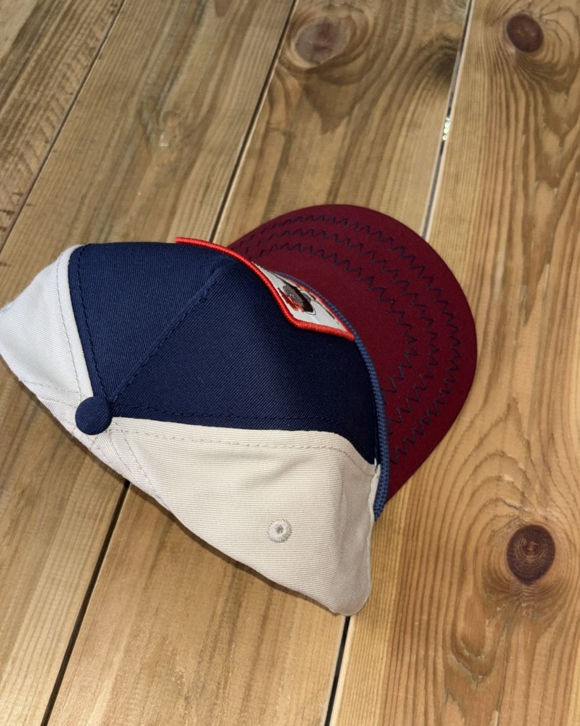 Cappellino Goorin Bros Cock blu-bianco