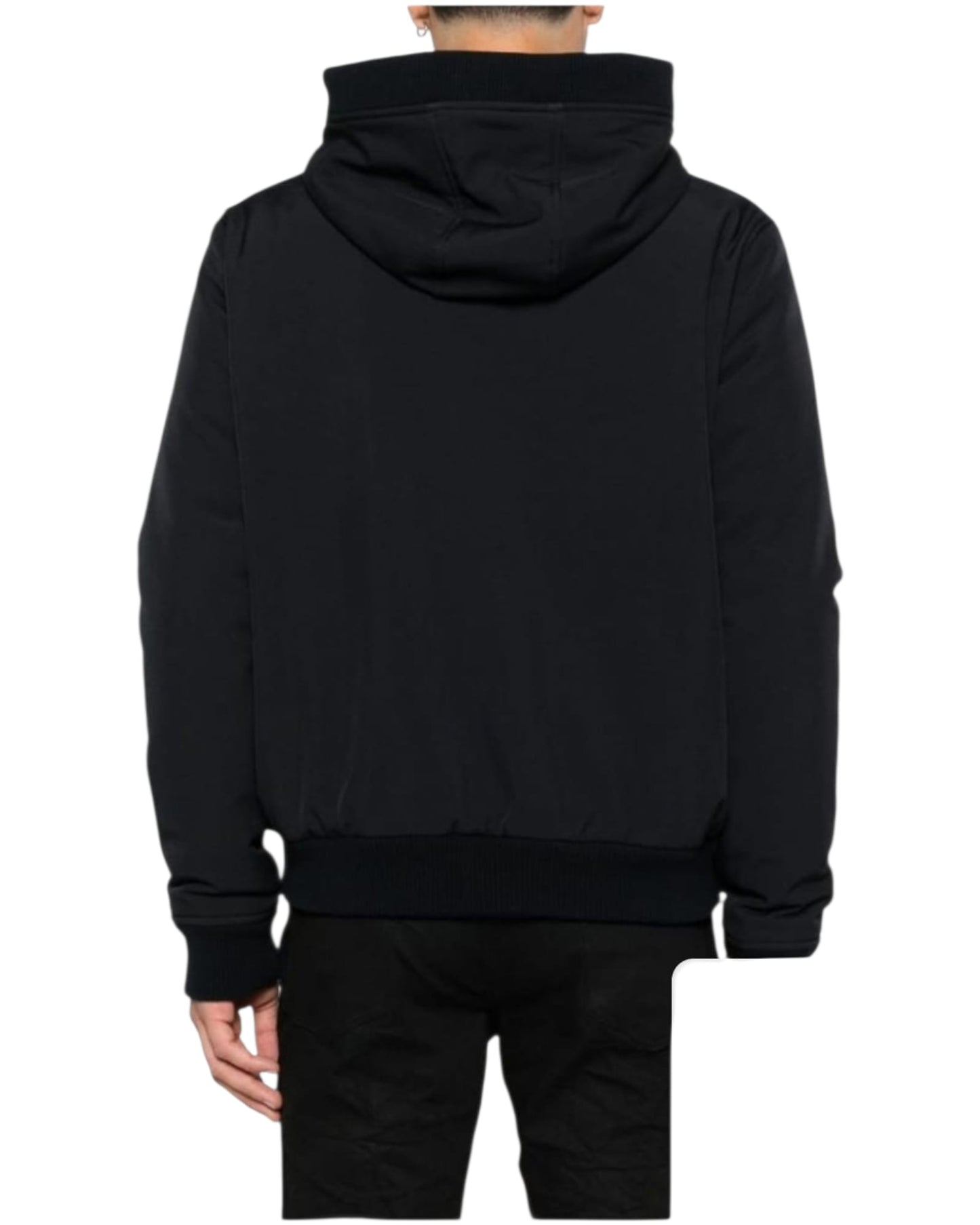 Giubbino Richmond X Ugalde nero con interno in ecopelliccia UMA25438