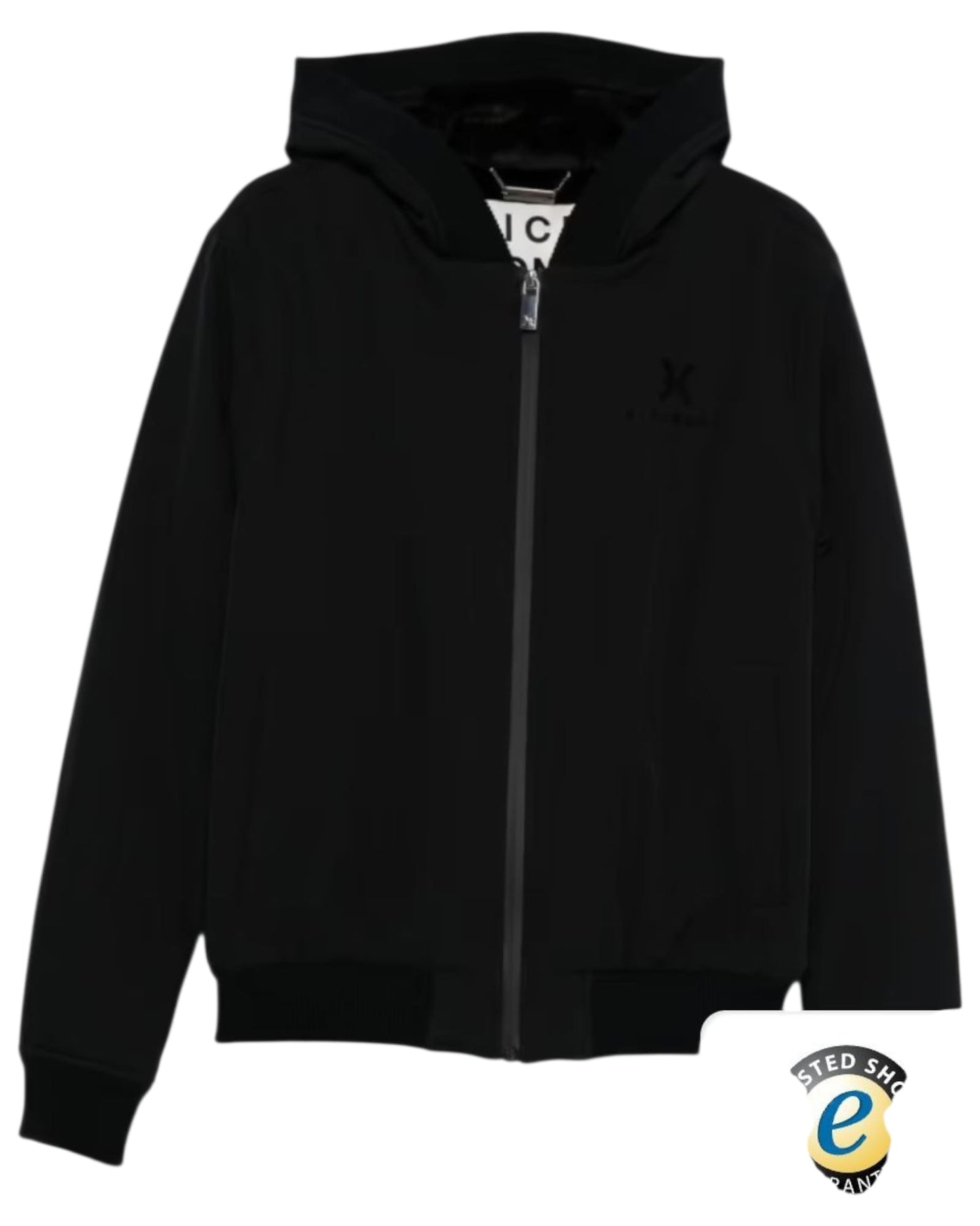 Giubbino Richmond X Ugalde nero con interno in ecopelliccia UMA25438