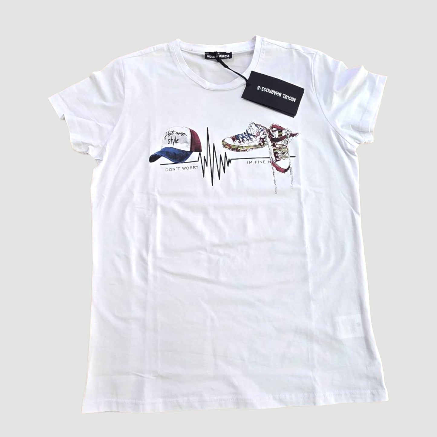 T-Shirt MIGUEL BHARROSS Berretto/Scarpe 5487