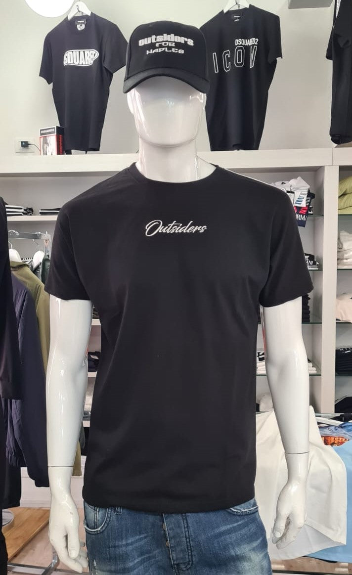 T-Shirt Outsiders NAPOLI-Giorno Black