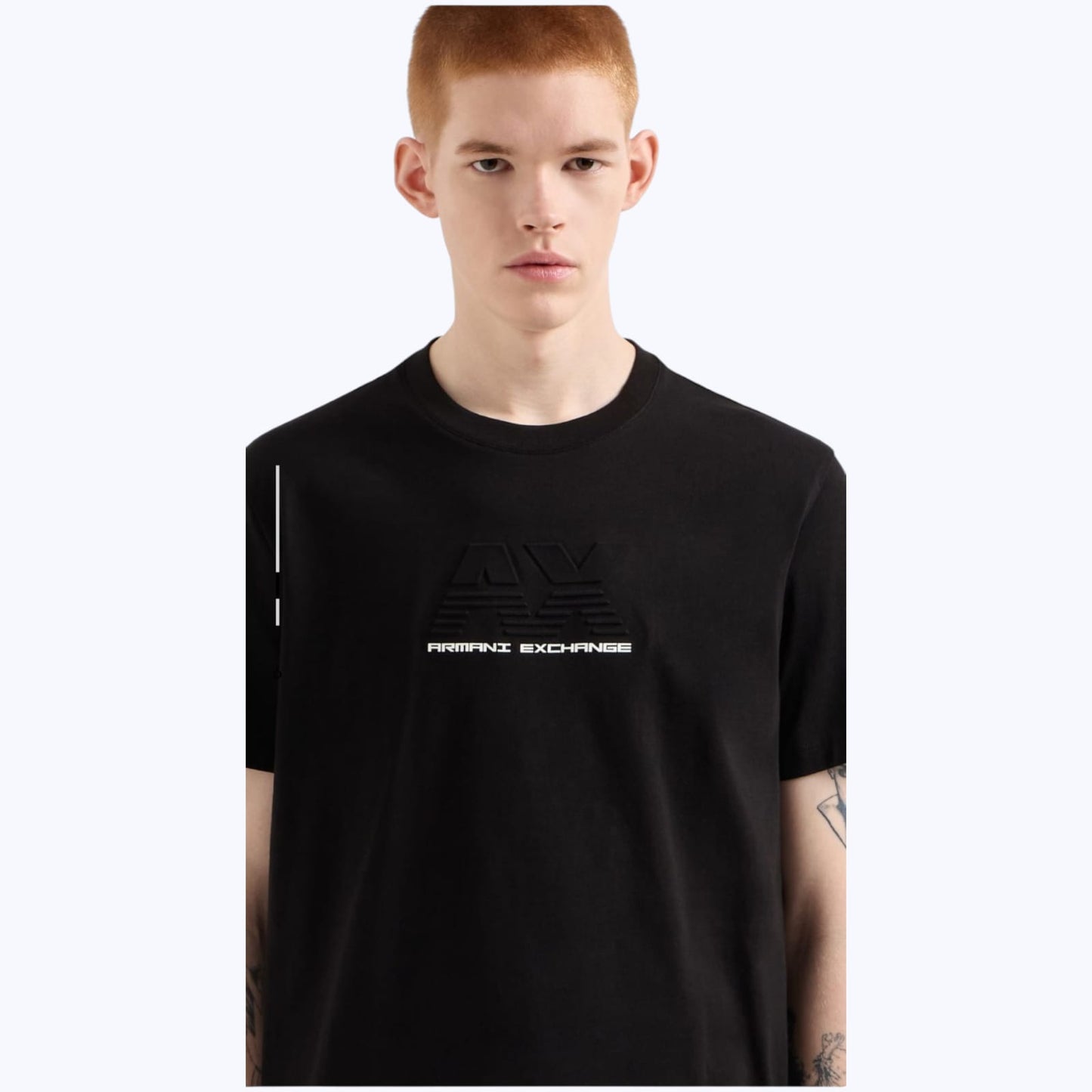 T-shirt AX Armani Exchange regular fit con logo in rilievo XM000544