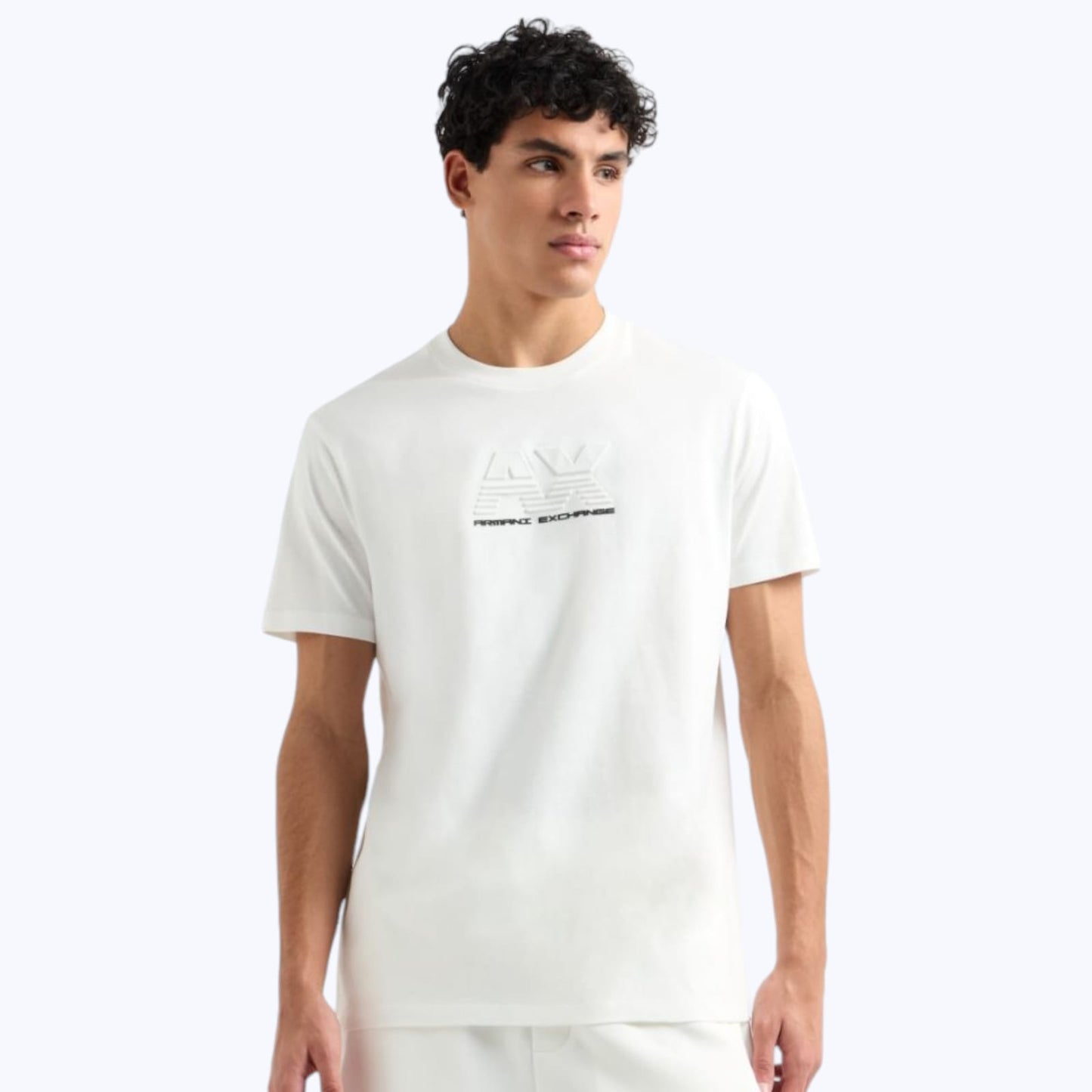 T-shirt AX Armani Exchange regular fit con logo in rilievo XM000544