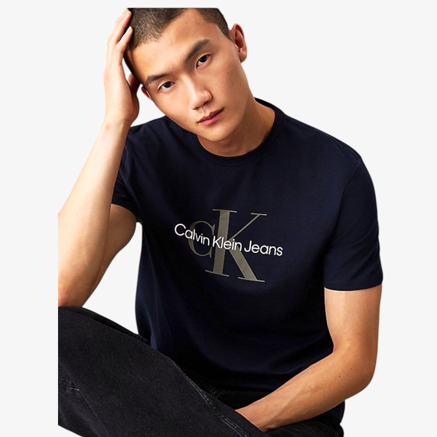 T-shirt Calvin Klein con monogramma EM286