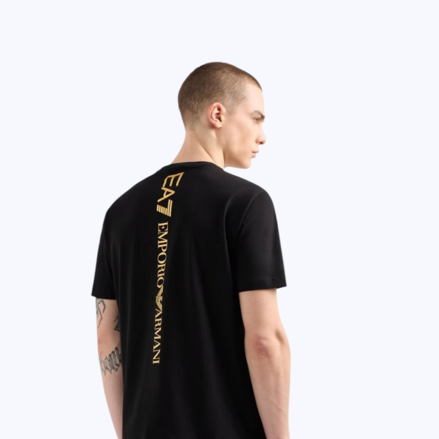 T-shirt EA7 in jersey di cotone 567-AF10375