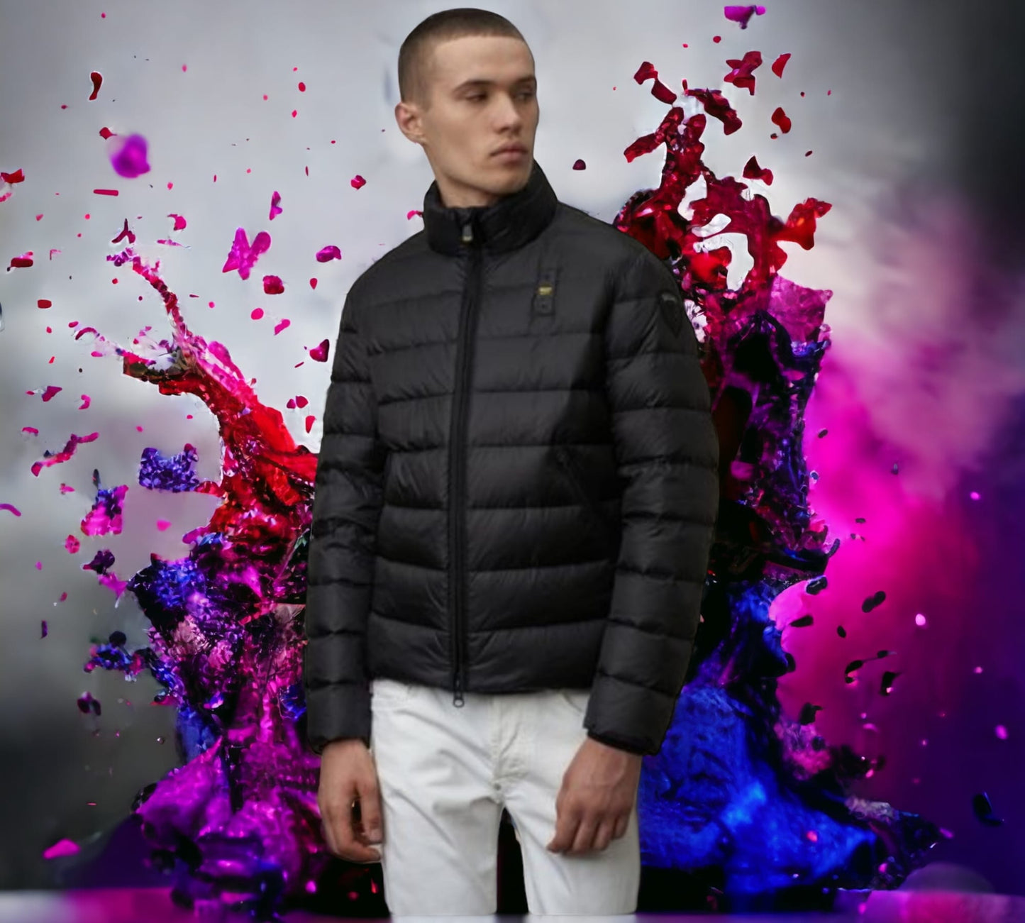 Piumino Blauer Trapuntato 3076