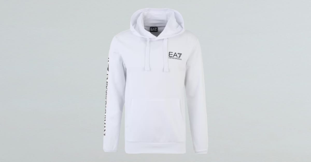 Felpa EA7 8NPM18 White