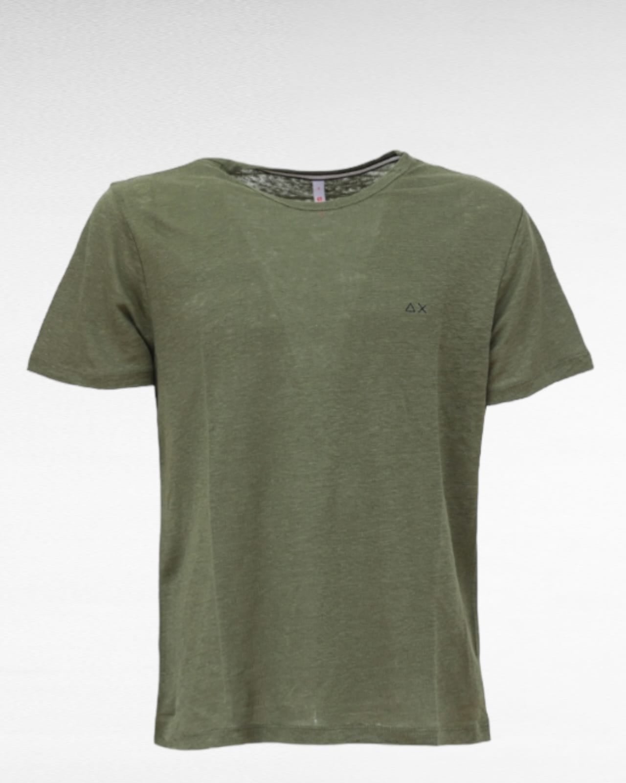 T-Shirt SUN68 100% Lino T33130