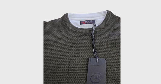 Pullover Buger Doppio collo 48005