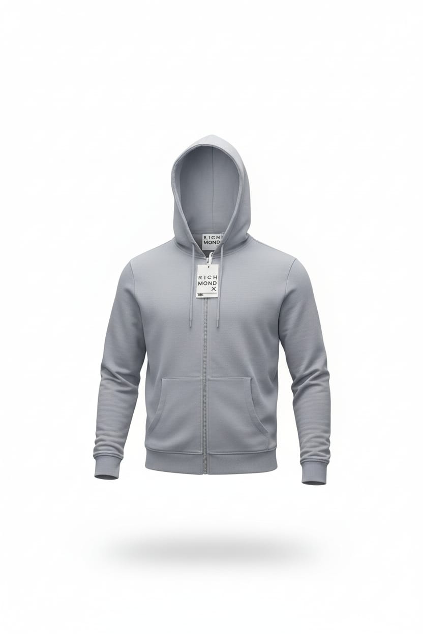 Felpa con zip Richmond X Kuona UMA25004