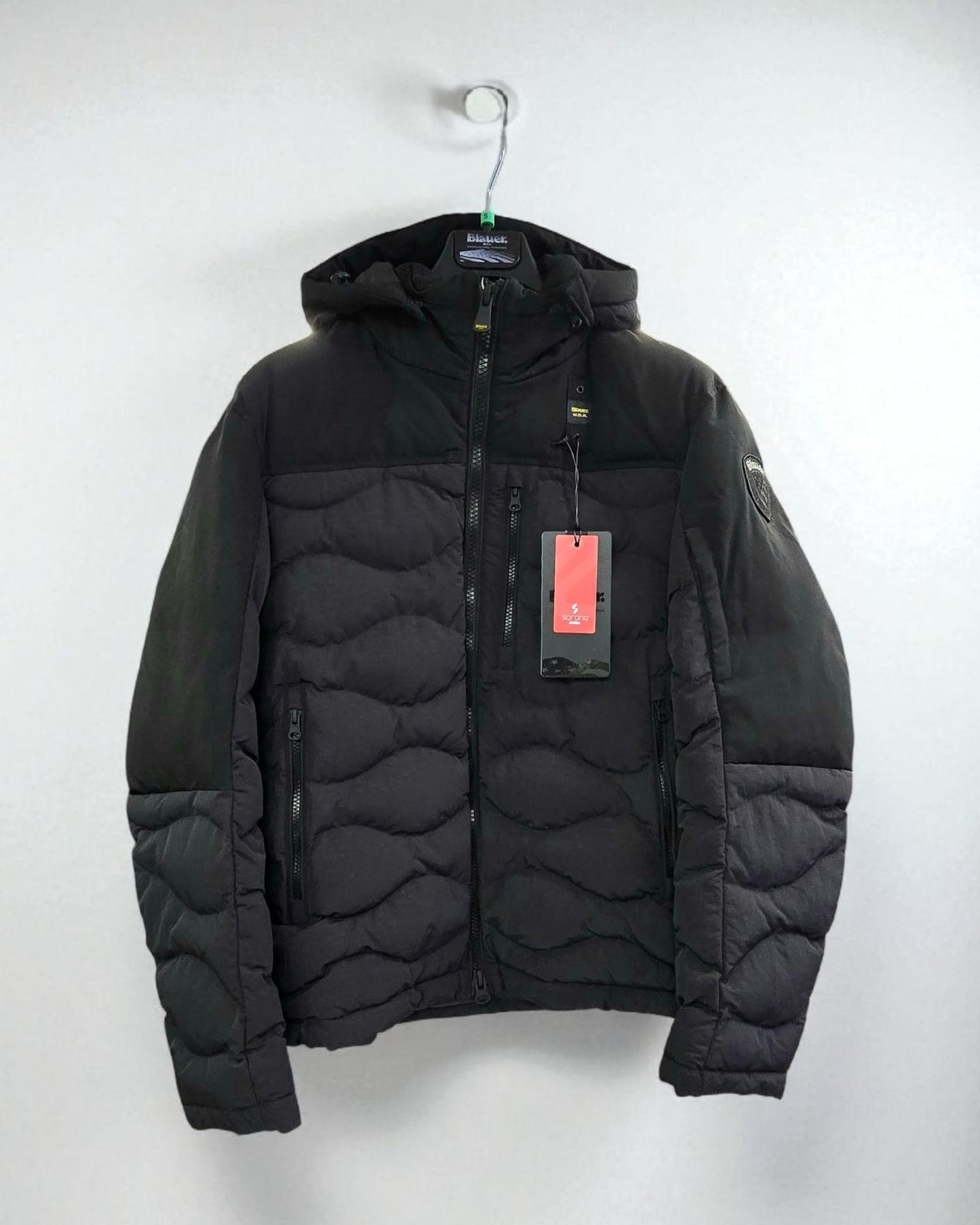 Piumino Blauer effetto stropicciato WBLUC02534