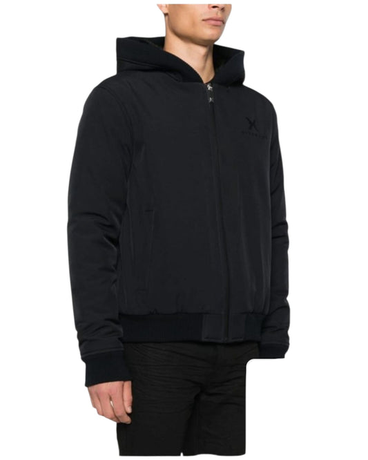 Giubbino Richmond X Ugalde nero con interno in ecopelliccia UMA25438