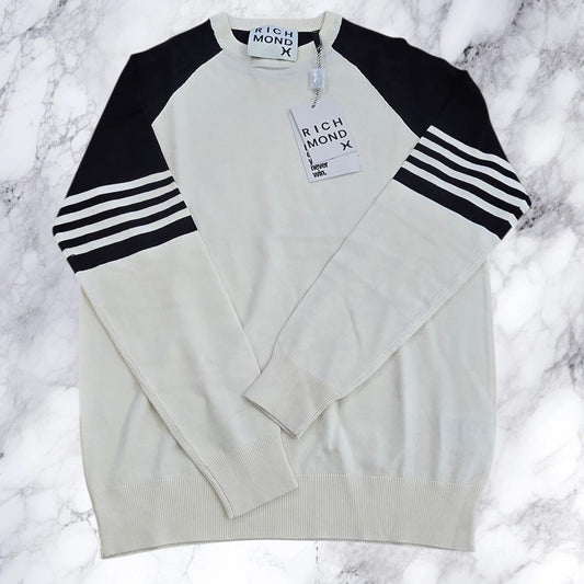 Maglia Richmond X con righe sulle maniche UMA25055MA