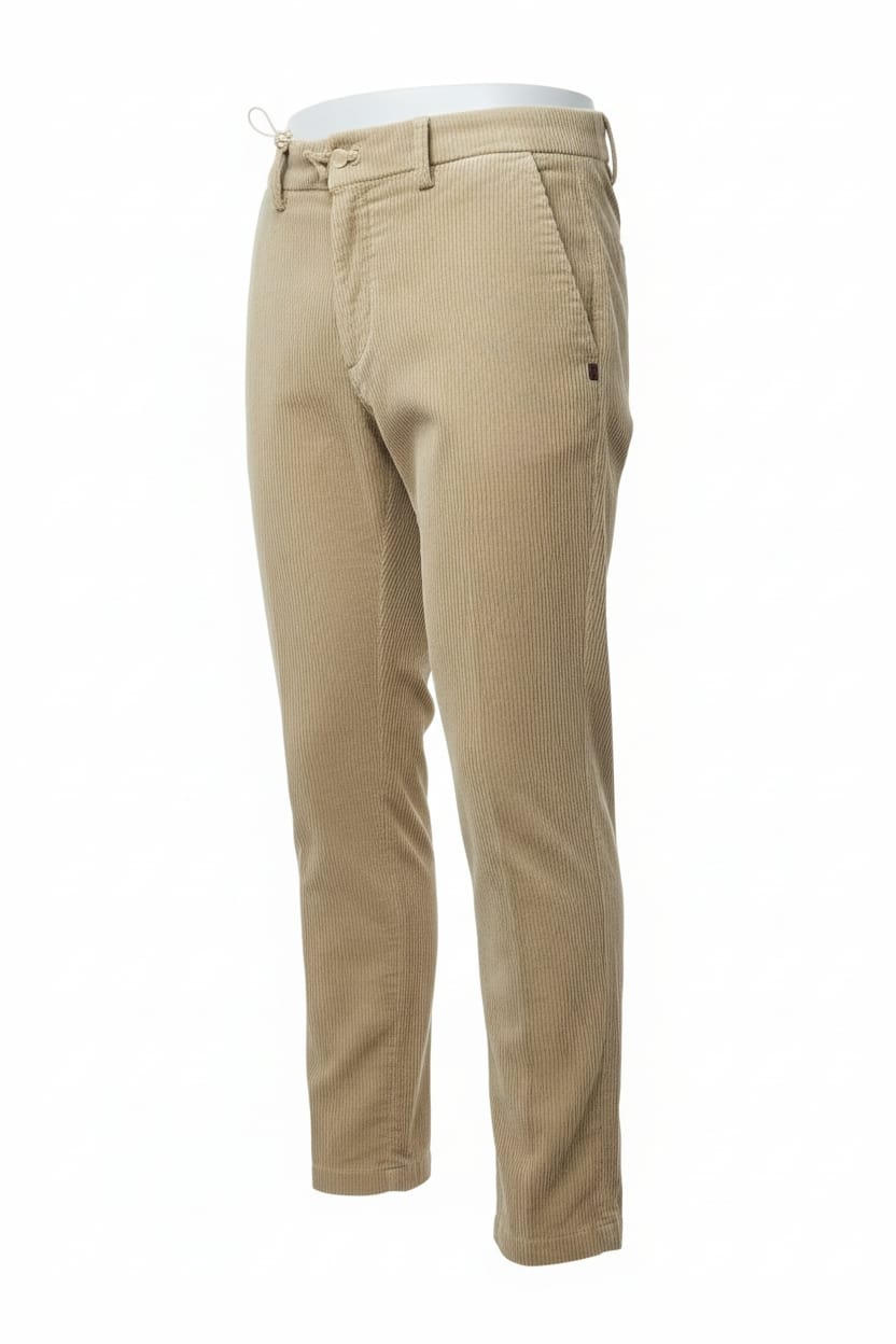 Pantalone in Velluto mille righe Revision Marsiglia V4