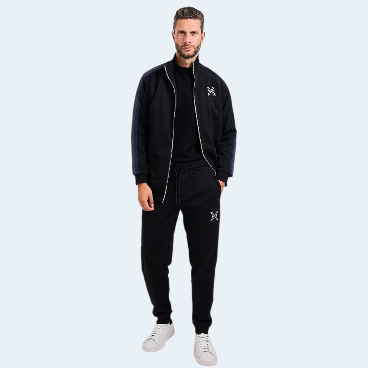 Pantalone tuta Richmond X con bande laterali UMA25034