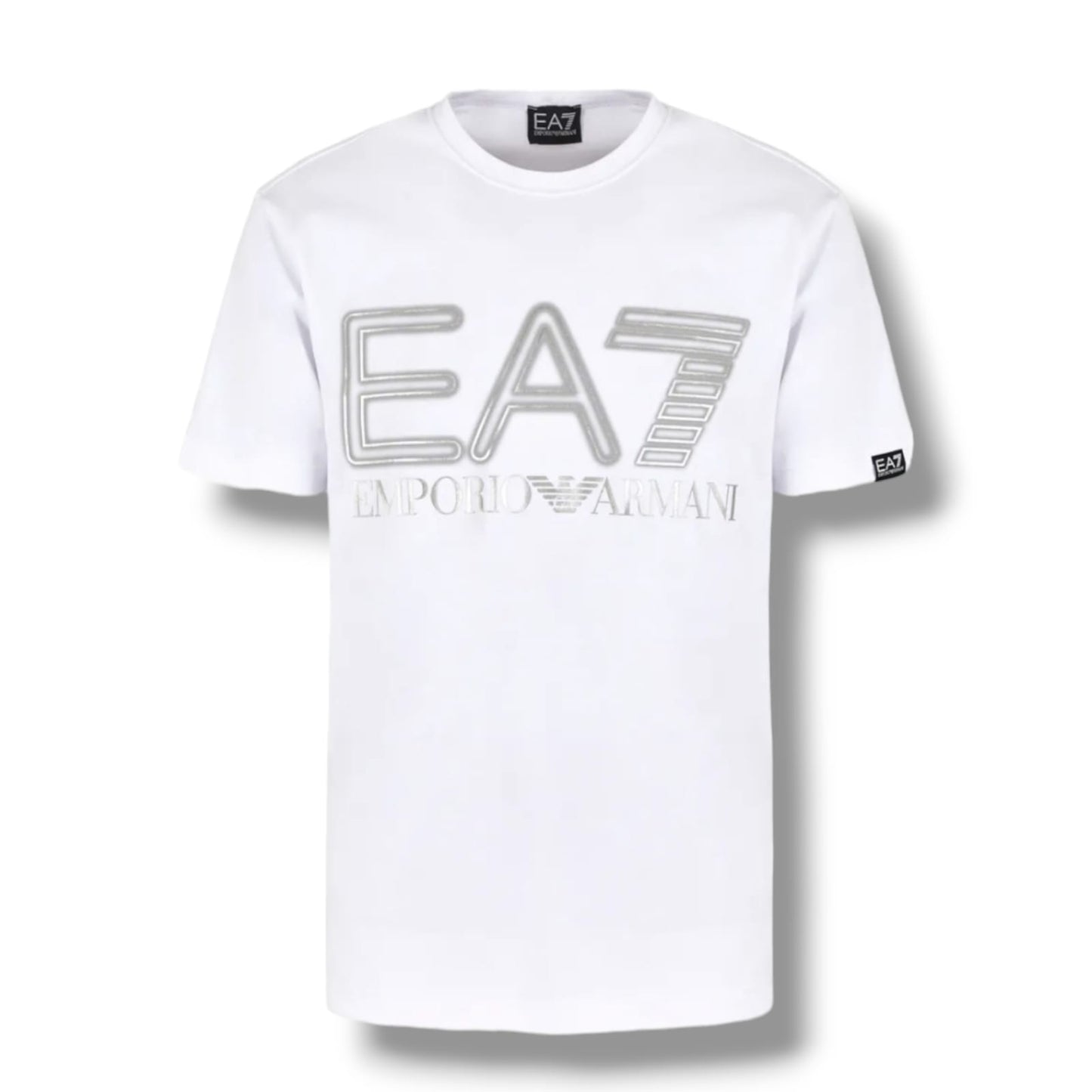 T-shirt EA7 a maniche corte Logo Series in cotone stretch PT37