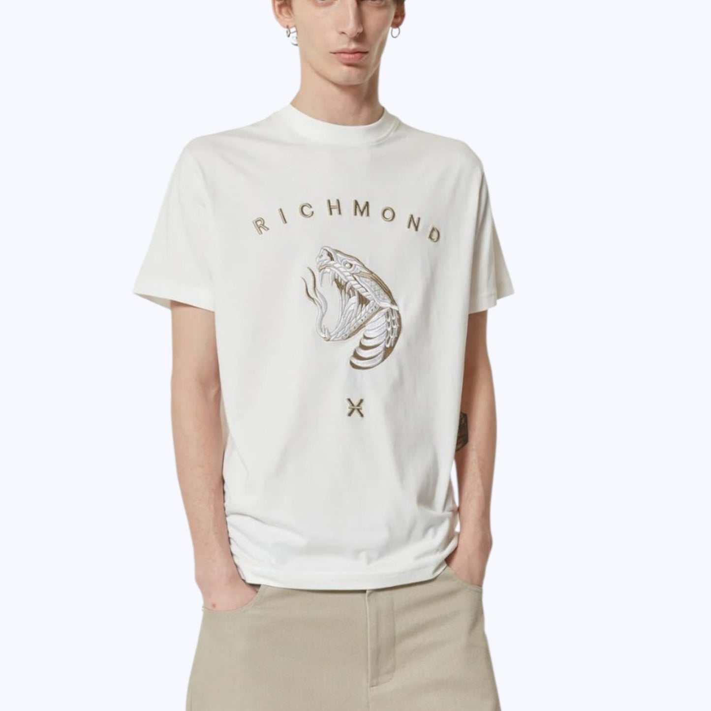 T-Shirt RICHMOND X NEUMAN UPM25024TSP8