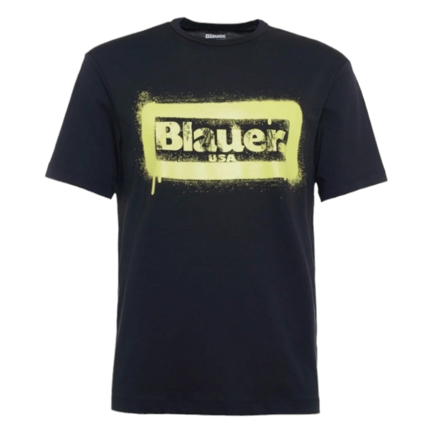 T-Shirt Blauer Stampa Graffiti 2147
