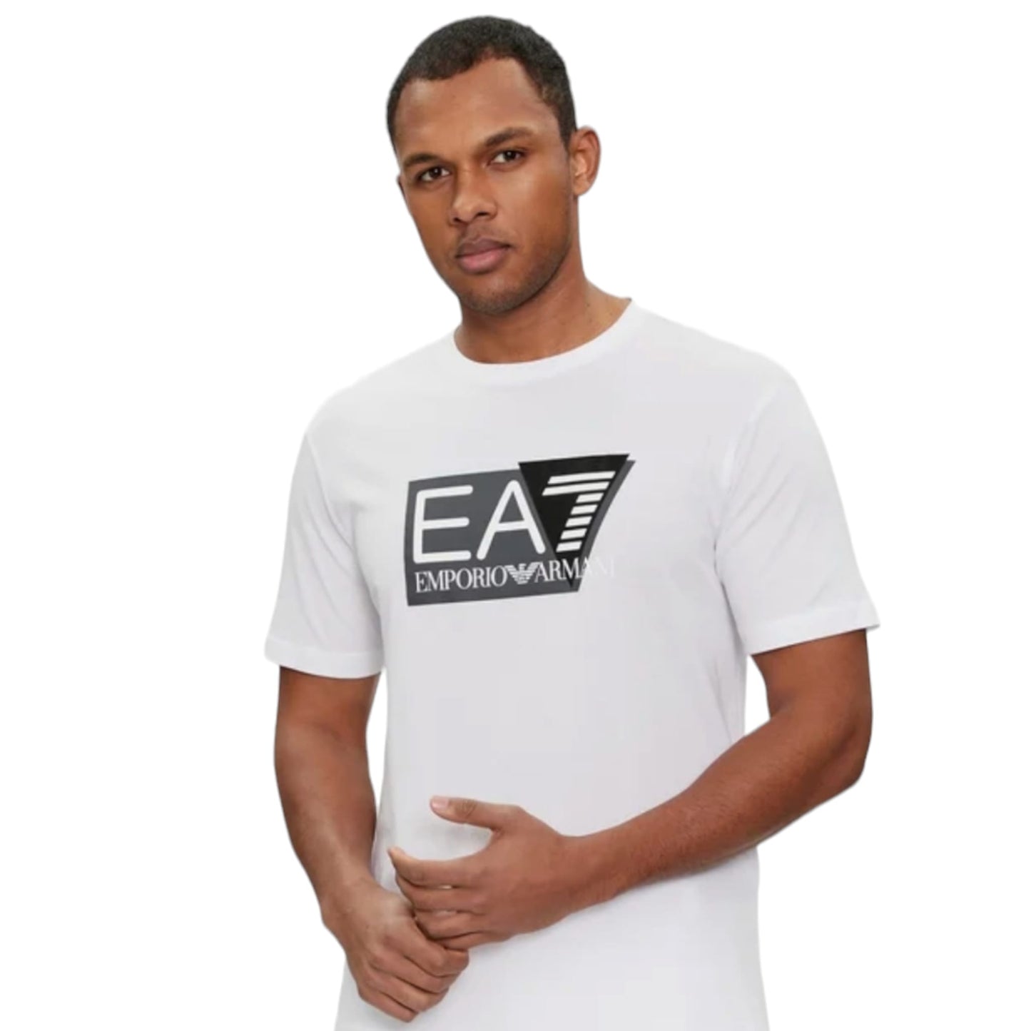 T-Shirt EA7 in jersey di cotone stretch PT81 f