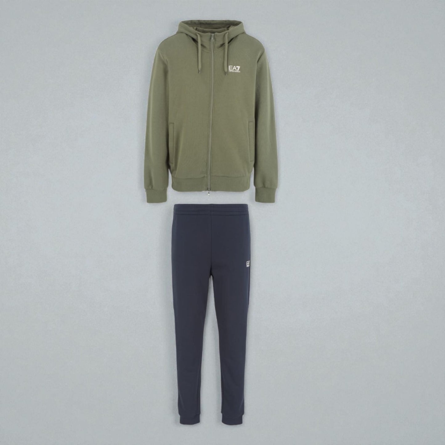 Tuta EA7 con cappuccio Core Identity 8NPV68