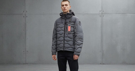 Piumino Blauer effetto stropicciato WBLUC02534