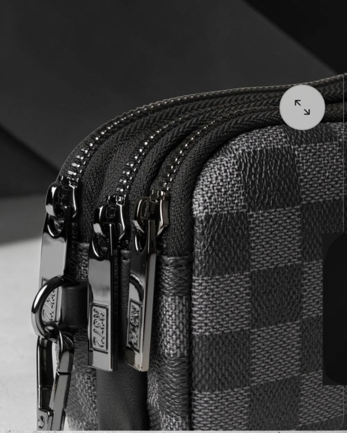 Borsello tre lampo R372/P005