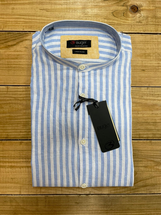 Coreana Buger Righe Celeste 289